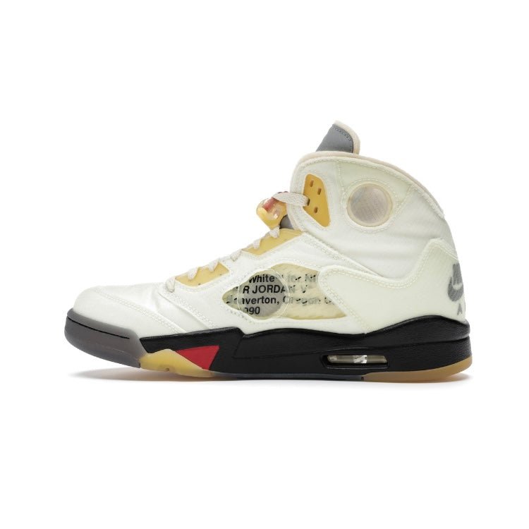 Jordan 5 Retro Off - White Sail - Tienne Milano - SCARPE