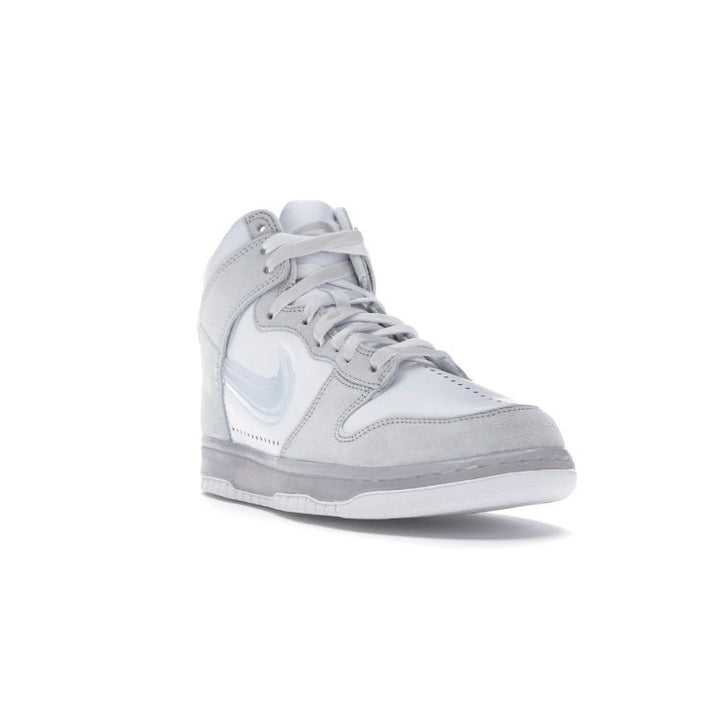 Nike Dunk High Slam Jam White Pure Platinum - Tienne Milano - SCARPE