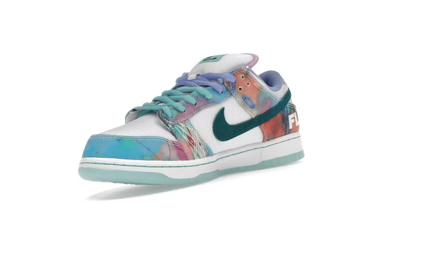 Nike Sb Dunk Low Futura Laboratories Bleached Aqua - Tienne Milano - 