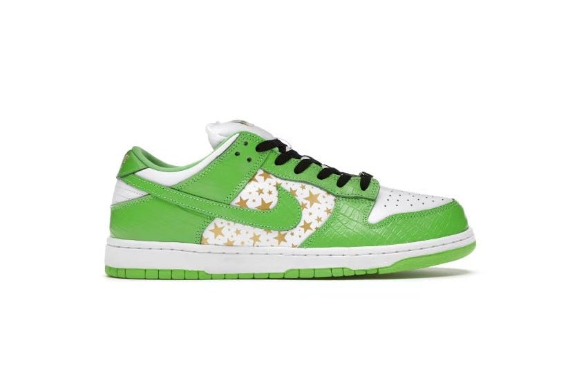 Nike Sb Dunk Low Supreme Stars Green - Tienne Milano - 