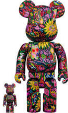 Psychedelic Paisley | BEARBRICK 100% + 400%
