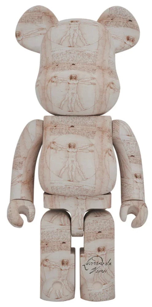 Uomo Vitruviano Leonardo da Vinci | BEARBRICK 1000%