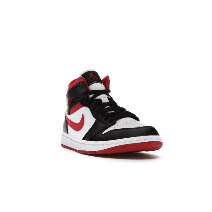 JORDAN 1 MID GYM RED BLACK WHITE